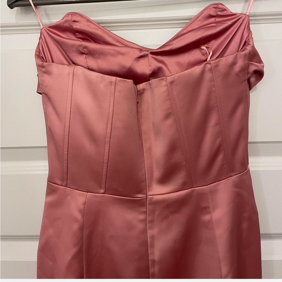 Bardot Jamila Corset Dress In Dusty Rose - Picture 6 of 8